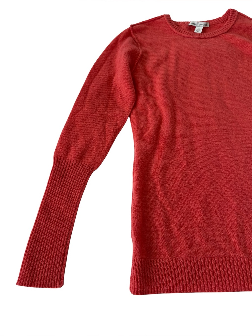 Autumn Cashmere Crewneck Pullover Cashmere Sweater - Picture 4 of 7